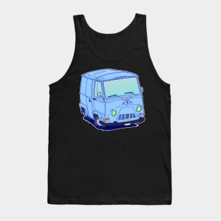 Classic French Renault Estafette van without text Tank Top